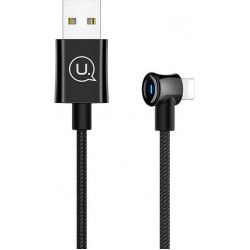 USB кабель Lightning 120cm Usams Ring angle U13 /black/