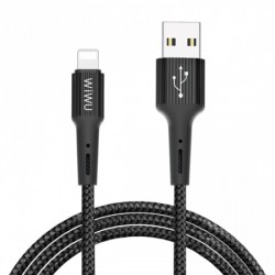 USB кабель Lightning 120cm Wiwu Gear /black/ G30