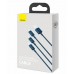 USB кабель Lightning 150cm Baseus Superior Series 3 in 1 3.5A /black/