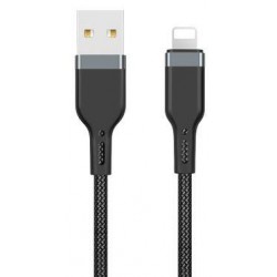 USB кабель Lightning 200cm Wiwu Platinum /black/ PT01