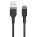 USB кабель Lightning 200cm Wiwu Platinum /black/ PT01