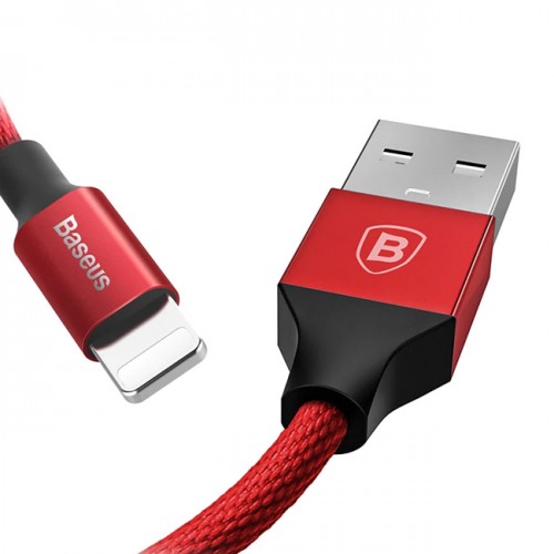 USB кабель Lightning 300cm Baseus Yiven /red/