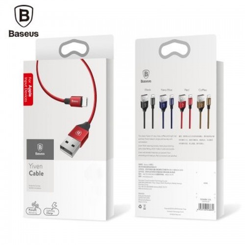 USB кабель Lightning 300cm Baseus Yiven /red/