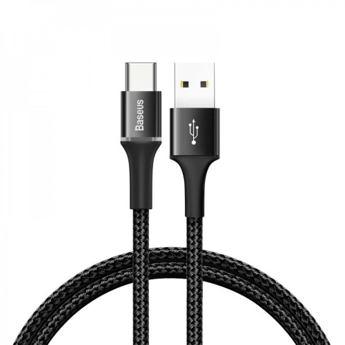 USB кабель Type-C Baseus Horizontal Quick 3A 1M /black/