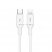 USB кабель Type-C to Lightning 100cm Rock Z18 20W /white/