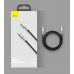 USB кабель Type-C to Lightning Baseus Cafule Metal 2m 20W /black/