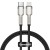 USB кабель Type-C to Lightning Baseus Cafule Metal 2m 20W /black/