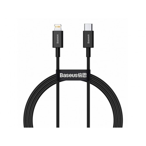 USB кабель Type-C to Lightning Baseus Superior Series 20w 1m /black/
