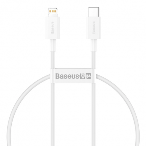 USB кабель Type-C to Lightning Baseus Superior Series 20w 1m /white/