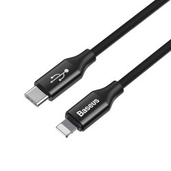 USB кабель Type-C to Lightning Baseus Yiven 2A 1M /black/