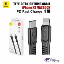 USB кабель Type-C to Lightning BaseusTough 1m 18W /black/
