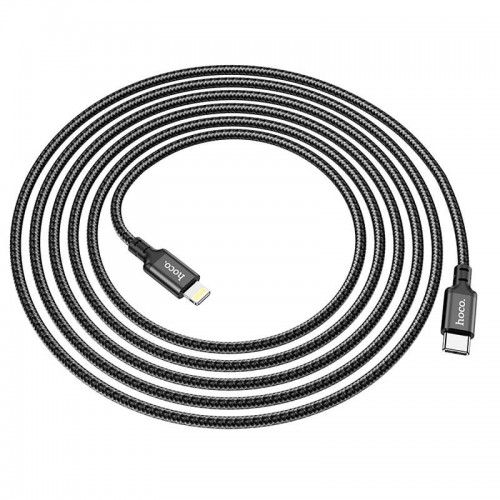 USB кабель Type-C to Lightning HOCO X14 Super fast 20W 2m /black/