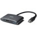Перехідник Хаб USB-C 3in1 Wiwu C2H /gray/
