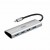 Перехідник Хаб USB-C 4in1 Wiwu Apollo 4xUSB 3.0 /silver/ A440