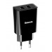 Мережева зарядка Baseus Speed Mini Dual U 10.5W /black/