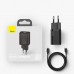 Мережева зарядка Baseus Super Si Quick Charger 20w /black/