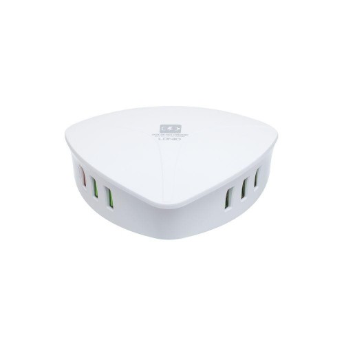 Мережевий HUB Ldnio A6801 6USB 1.5m 40W /white/
